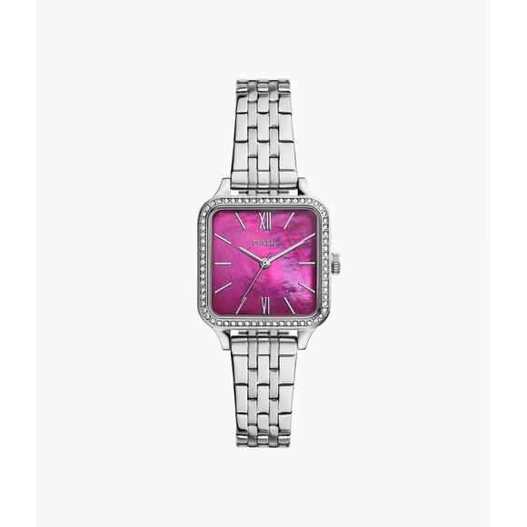 NWT Fossil BQ3982 Colleen Three-Hand Stainless Steel Watch - Picture 1 of 4
